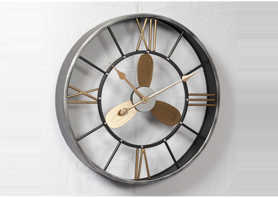 Home Decor Handmade Antique Metal Wall Art Clock